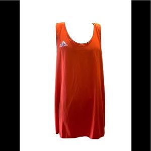 Men’s Adidas orange volleyball beach tank size 2xl MWOT